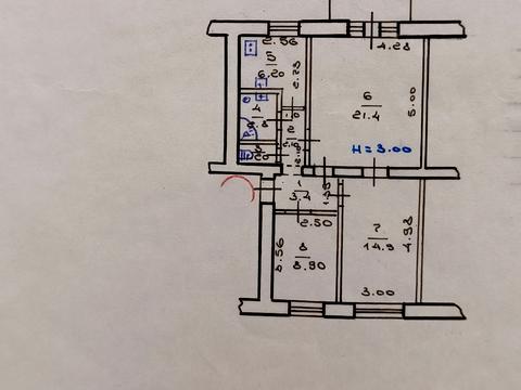 квартира по адресу Бориса Чичибабина ул., 9