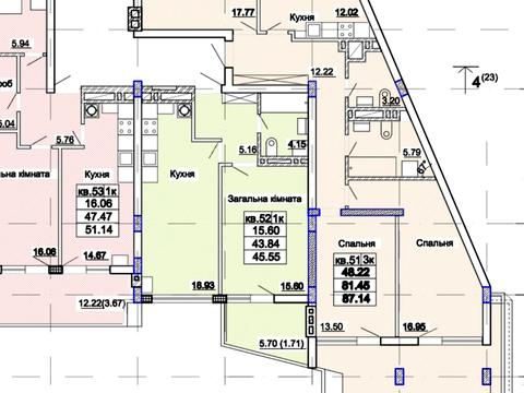 квартира по адресу Стуса ул. (Островского), 53