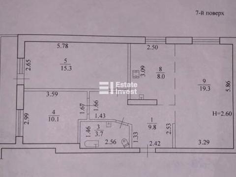 квартира по адресу Метростроителей ул., 34