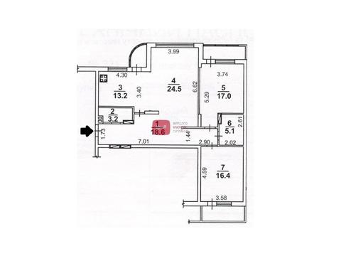 квартира по адресу Василия Касияна ул., 2/1