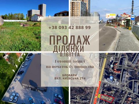 участок по адресу Киевская ул., 274