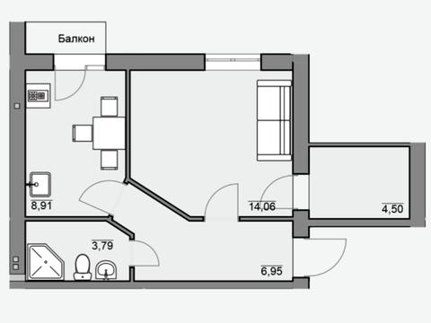 квартира по адресу Каштанова, 5
