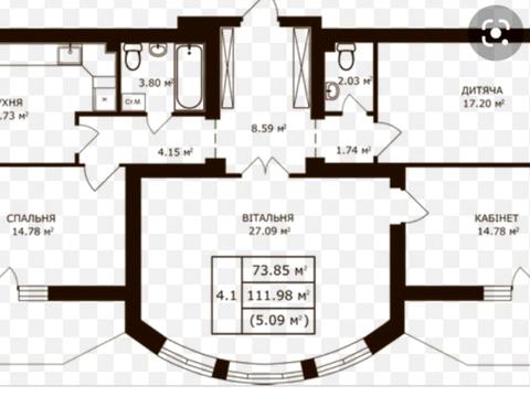 квартира за адресою Валерія Лобановського вул., 30а