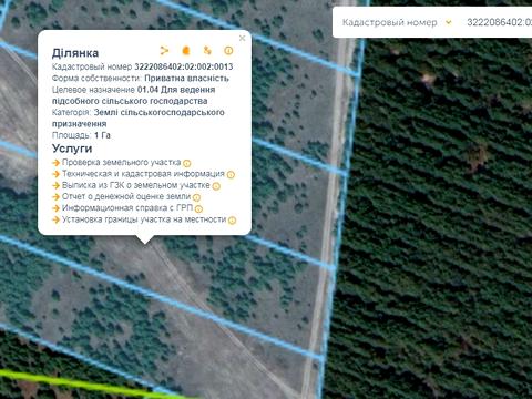 участок по адресу 