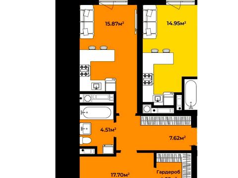 квартира по адресу Героїв Крут ул., 5