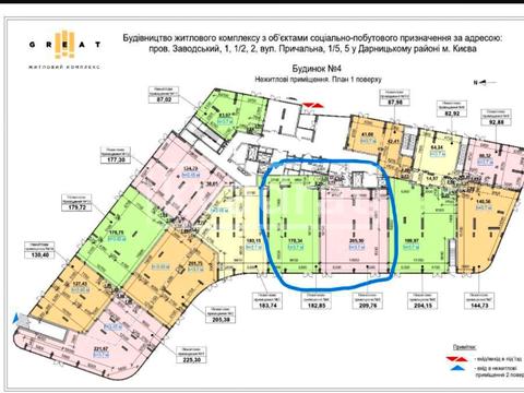комерційна за адресою Дніпровська набережна вул., 15-Ж