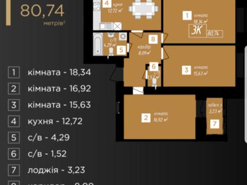 квартира по адресу Довженка, 31а