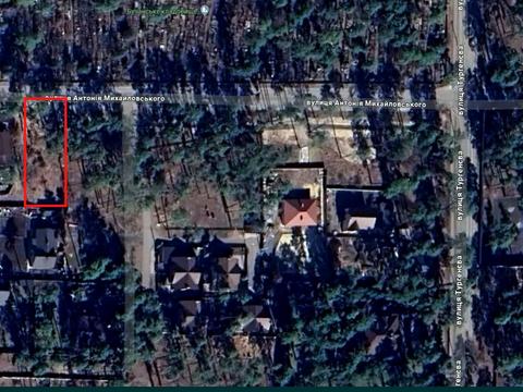 ділянка за адресою Антонія Михайловського вул.