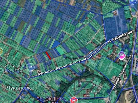 ділянка за адресою Довбуша