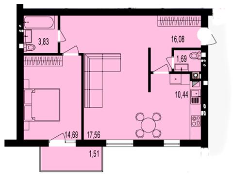 квартира по адресу 24 Августа ул., 9
