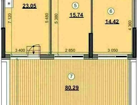 квартира по адресу Днепровская набережная ул., 15-Д