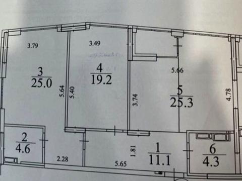 квартира по адресу Вильгельма Котарбинского ул. (Миколи Кравченка), 24