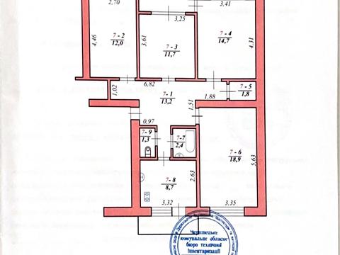 квартира по адресу Героев Майдана ул. (Червоноармейская), 172