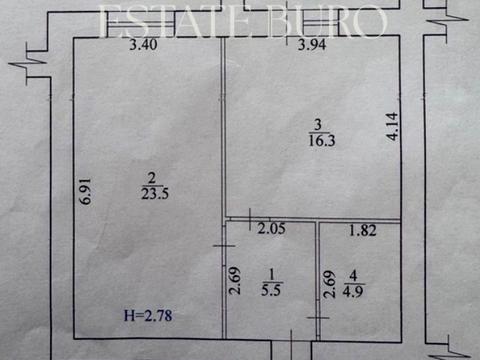 квартира по адресу Елизаветинская ул., 7в