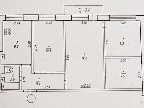 квартира по адресу Герасима Кондратьева ул. (Кирова), 132