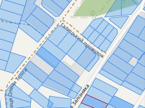 участок по адресу Залізняка