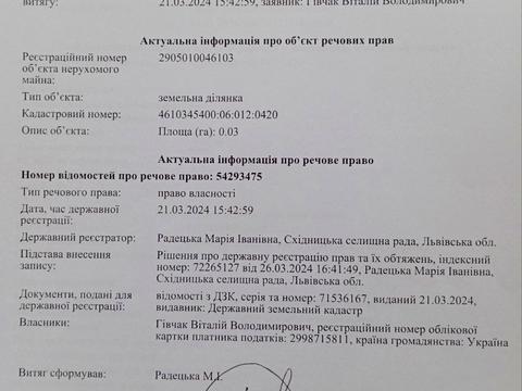 ділянка за адресою 