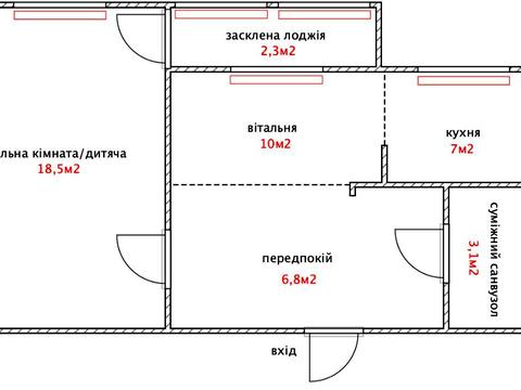 квартира по адресу Ольжича ул., 18-А