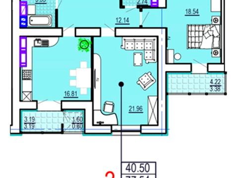 квартира по адресу Сумская ул., 35