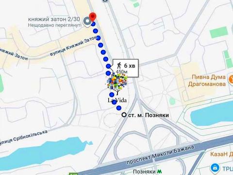 квартира за адресою Княжий Затон вул., 2/30
