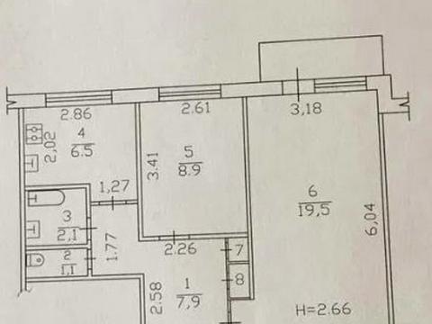 квартира по адресу Амосова ул. (Корчагінців), 5