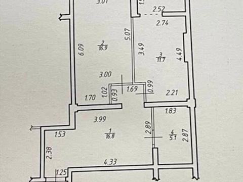 квартира по адресу Бельведерская ул., 23