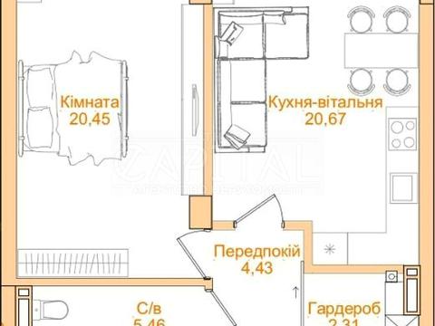 квартира за адресою Фортечний тупик (Тверський), 7-Б