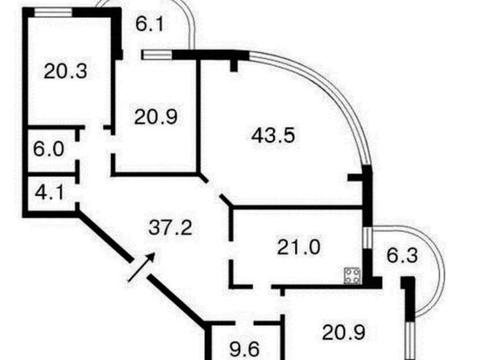 квартира по адресу Старонаводницкая ул., 13