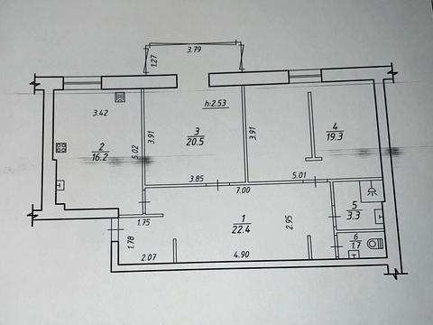 квартира за адресою Михайла Лушпи просп., 5 к30