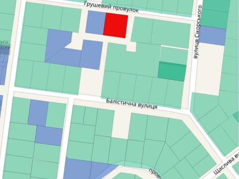 ділянка за адресою Грушевий провулок