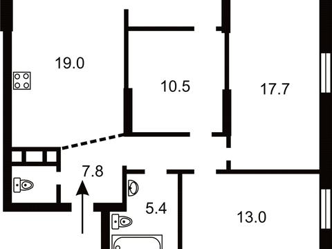 квартира за адресою Європейського Союзу просп. (Правди), 51