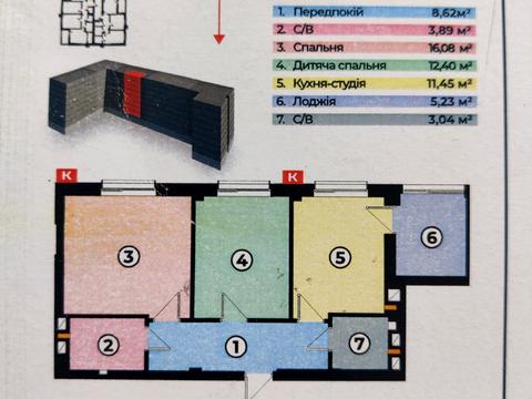 квартира за адресою Енергетиків вул., 4