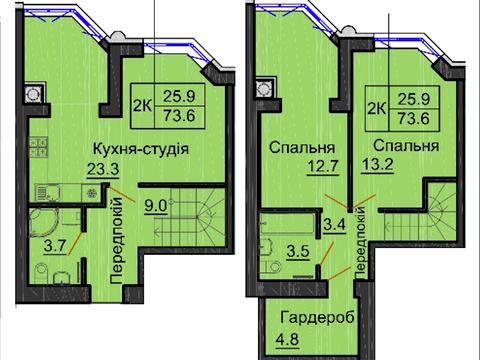 квартира за адресою Радісна, 6