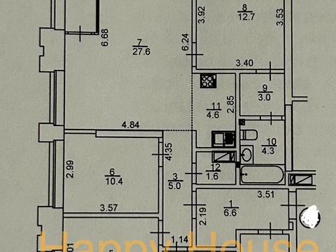 квартира по адресу Заречная ул., 4 к2