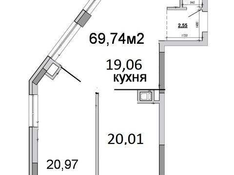 квартира по адресу Ивана Величковского ул., 7А