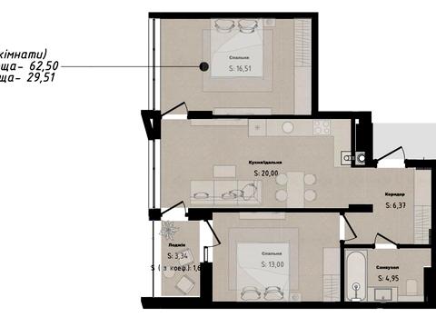 квартира по адресу Бузковая ул., 2