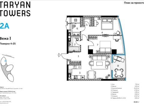квартира по адресу Иоанна Павла II ул. (Лумумбы Патриса), 12