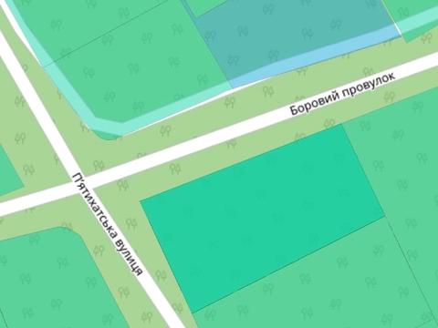 ділянка за адресою Боровий провулок, 14