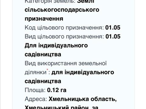 участок по адресу 