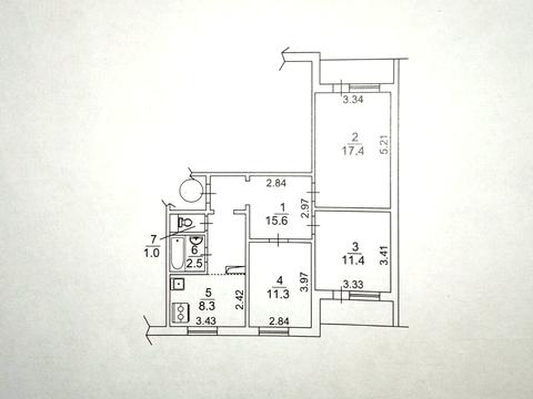 квартира по адресу Оноре де Бальзака ул., 26-А