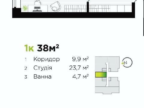 квартира по адресу Степана Бандеры ул., 79