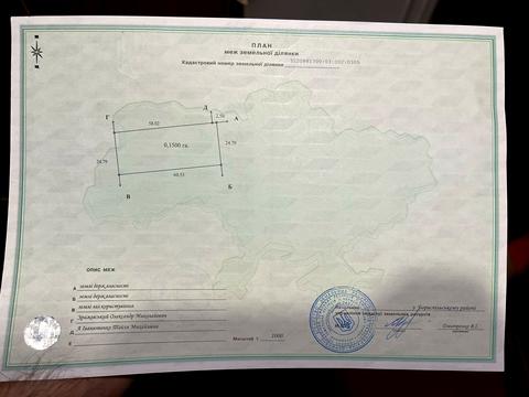 участок по адресу 