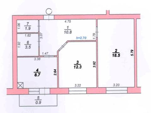 квартира по адресу Північна ул., 117-Е