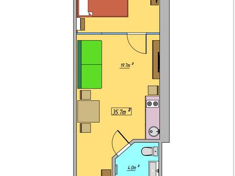 квартира по адресу Кловский спуск, 7a
