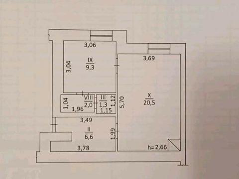 квартира по адресу Чубая ул. (Академика Павлова), 6ц