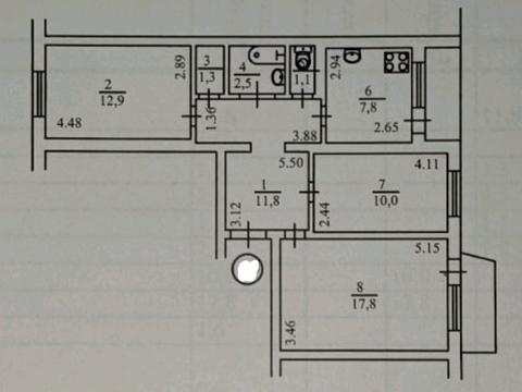 квартира по адресу Ревуцкого ул., 8