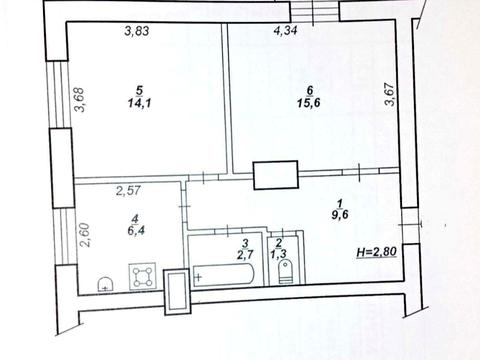квартира по адресу Ветеранов Труда ул., 7
