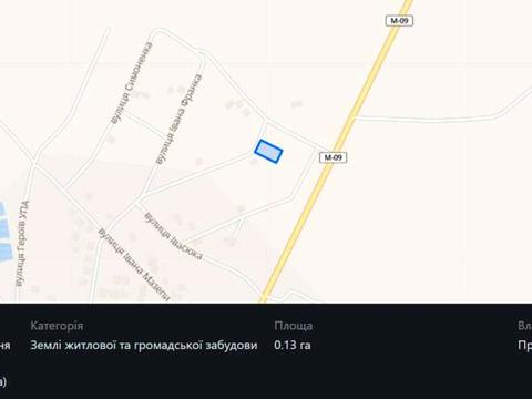 ділянка за адресою 