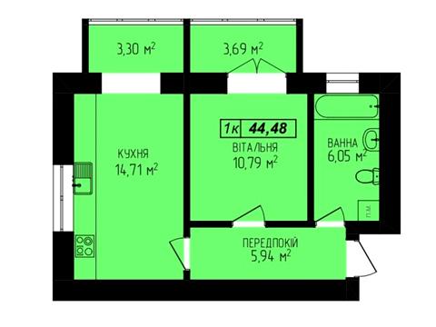 квартира по адресу Юлиана Целевича ул., 4а