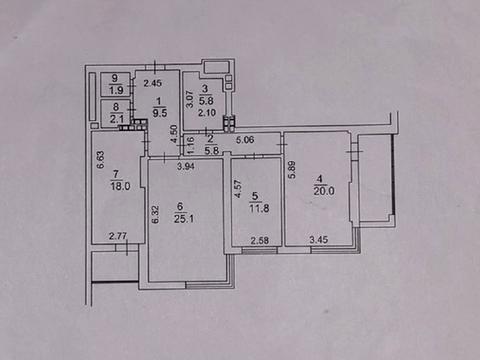 квартира по адресу Валерия Лобановского просп. (Краснозвездный), 4-В